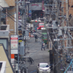 盛岡市内を望遠レンズで歩く