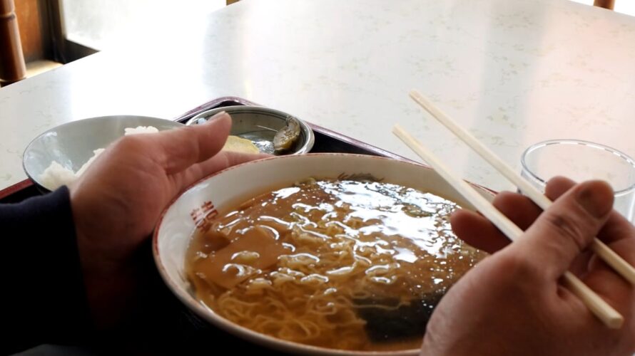 釜石市橋野食堂の中華そば