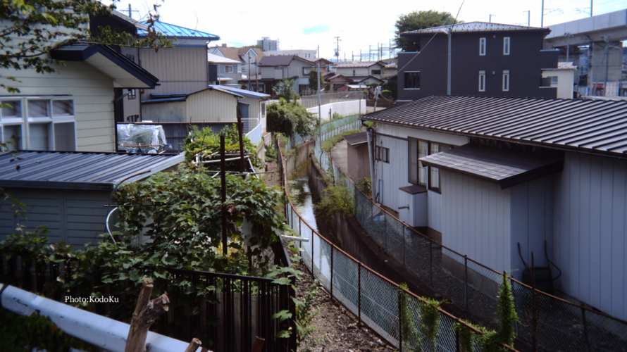 盛岡市夕顔瀬町のレトロな風景