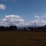 滝沢市の牧歌的な風景