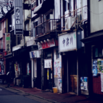 盛岡の街中で昭和レトロ探し