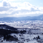 盛岡市岩山の雪山ハイキング