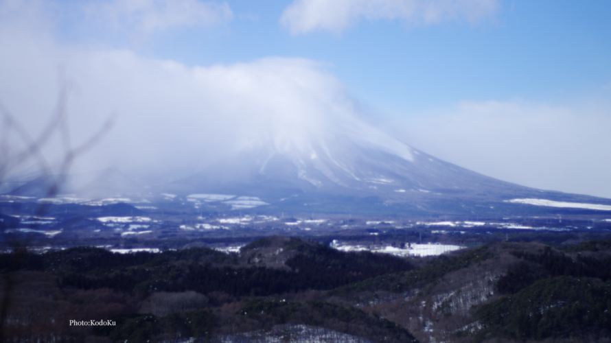 冬の雪山登山
